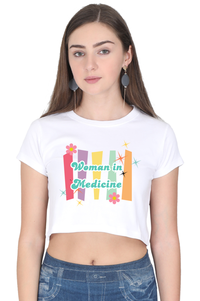 Woman in Medicine Crop Top