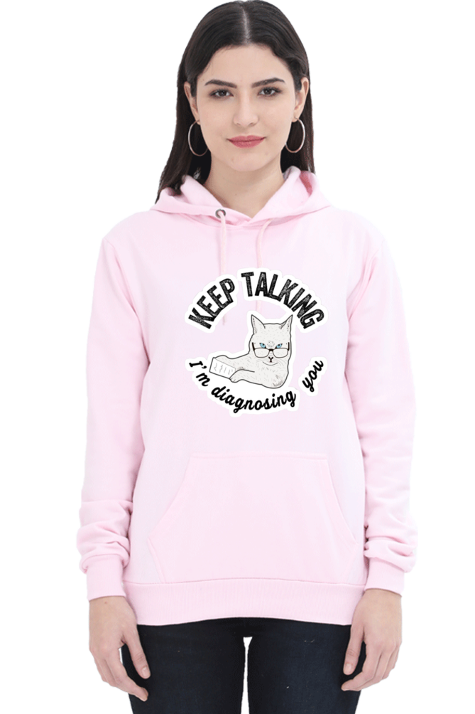 Diagnosing Cat Women's Hoodie