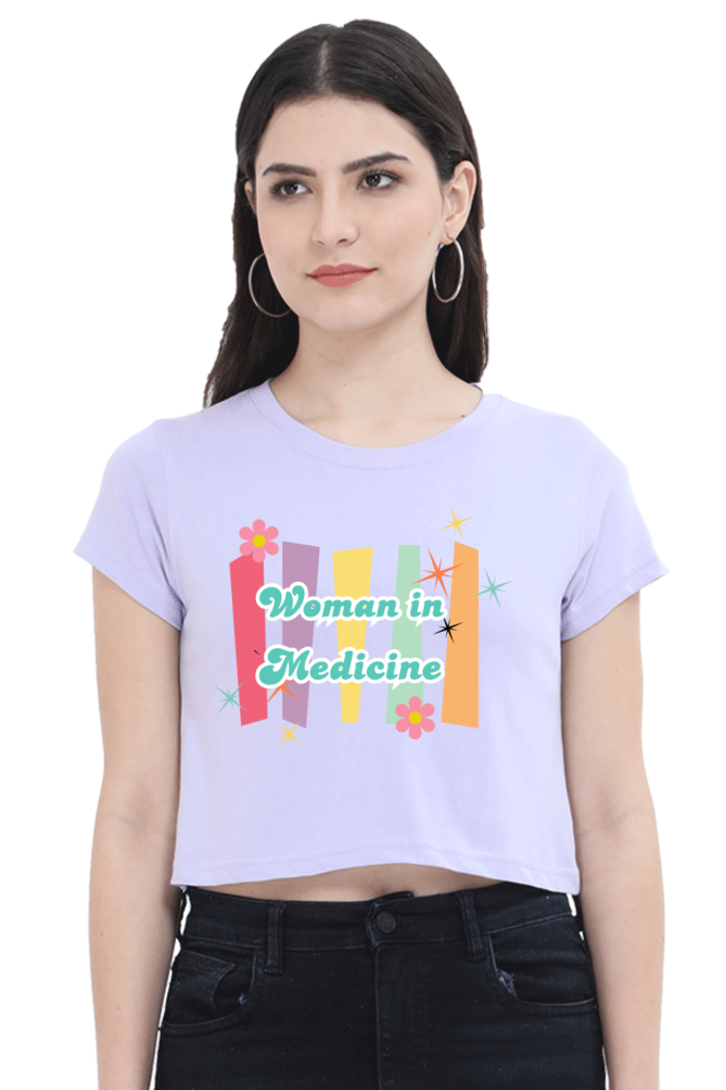 Woman in Medicine Crop Top