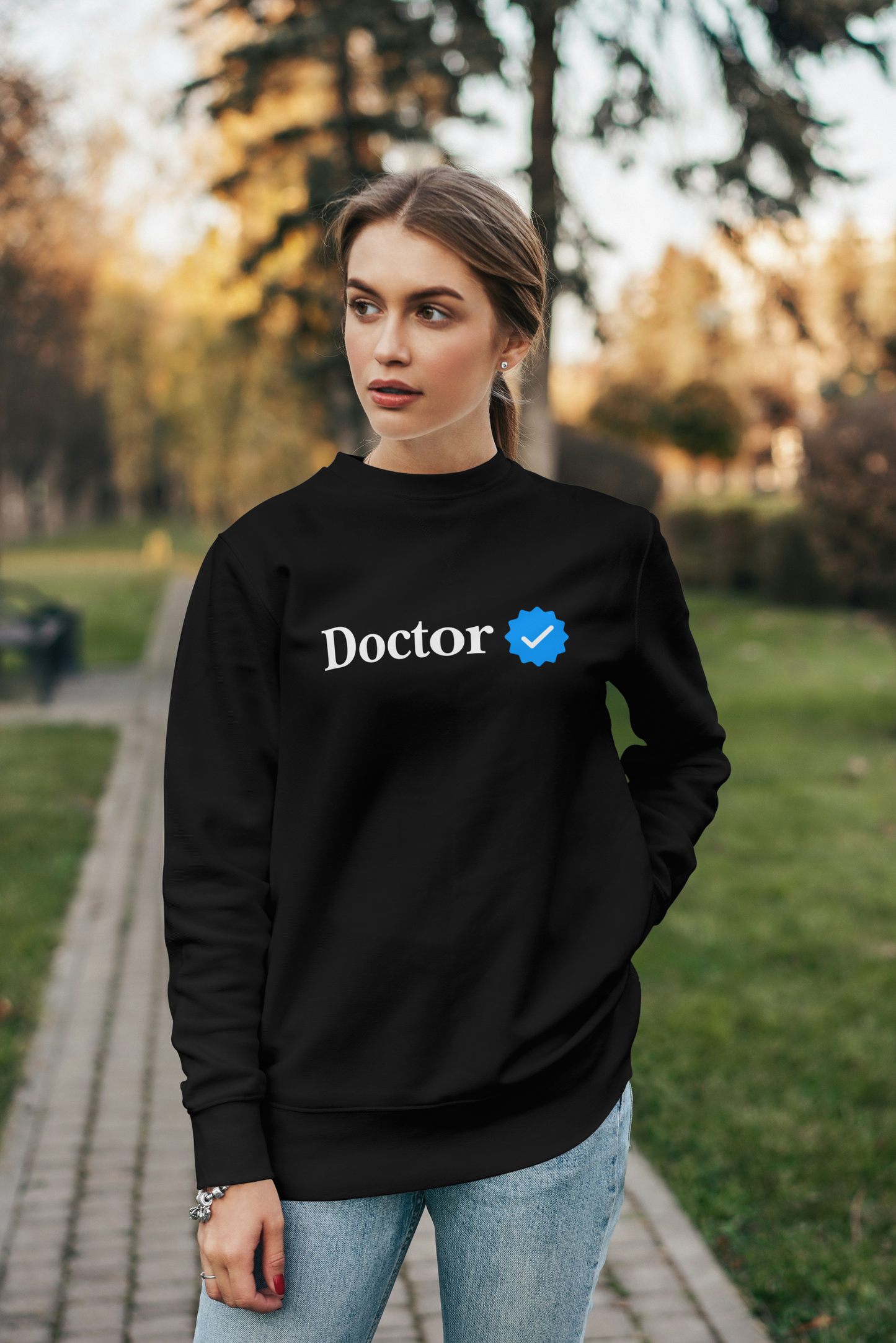 Doctor Women's Sweatshirt - Verified Collection