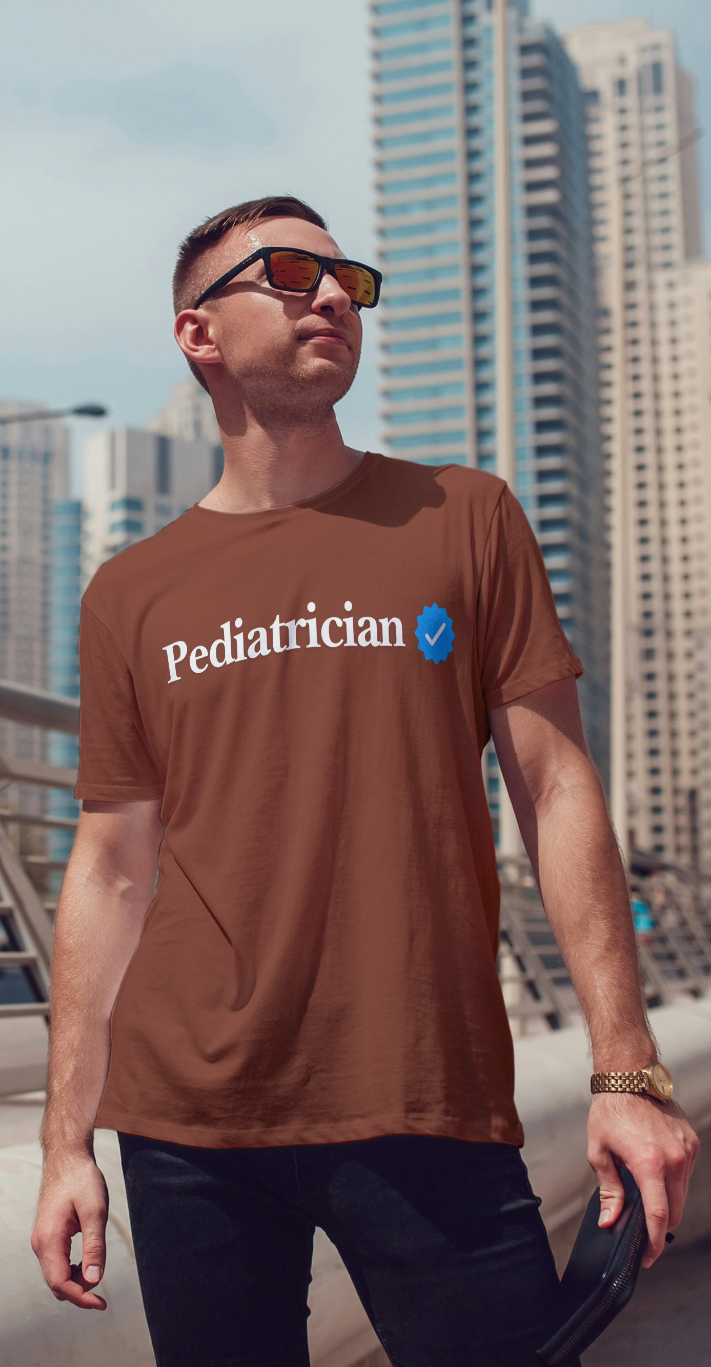 Pediatrician Men's T-shirt - Verified Collection