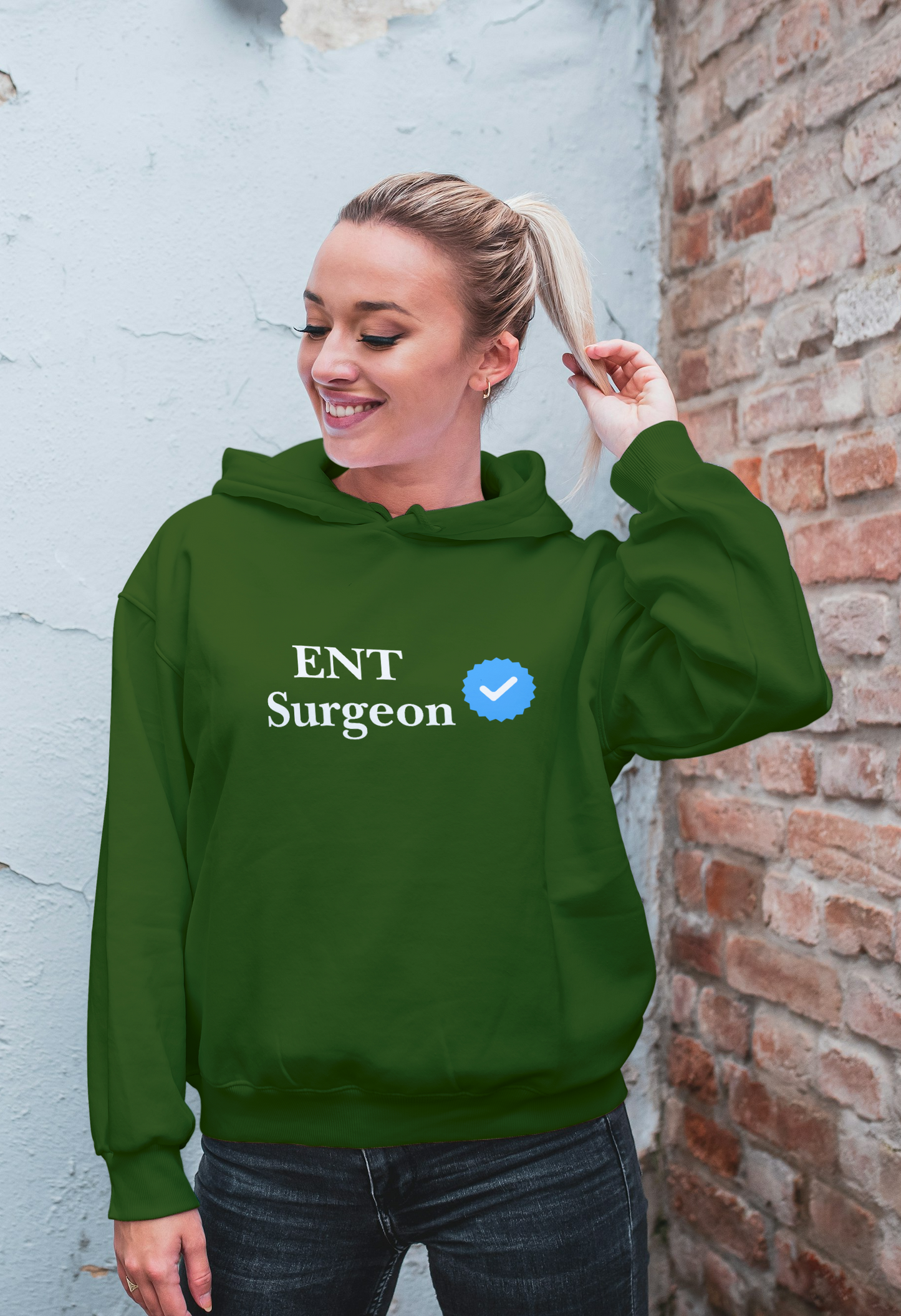 ENT Surgeon Hoodie- Verified Collection