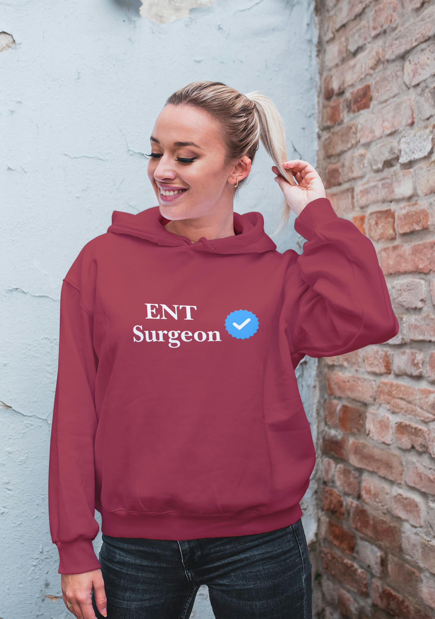 ENT Surgeon Hoodie- Verified Collection