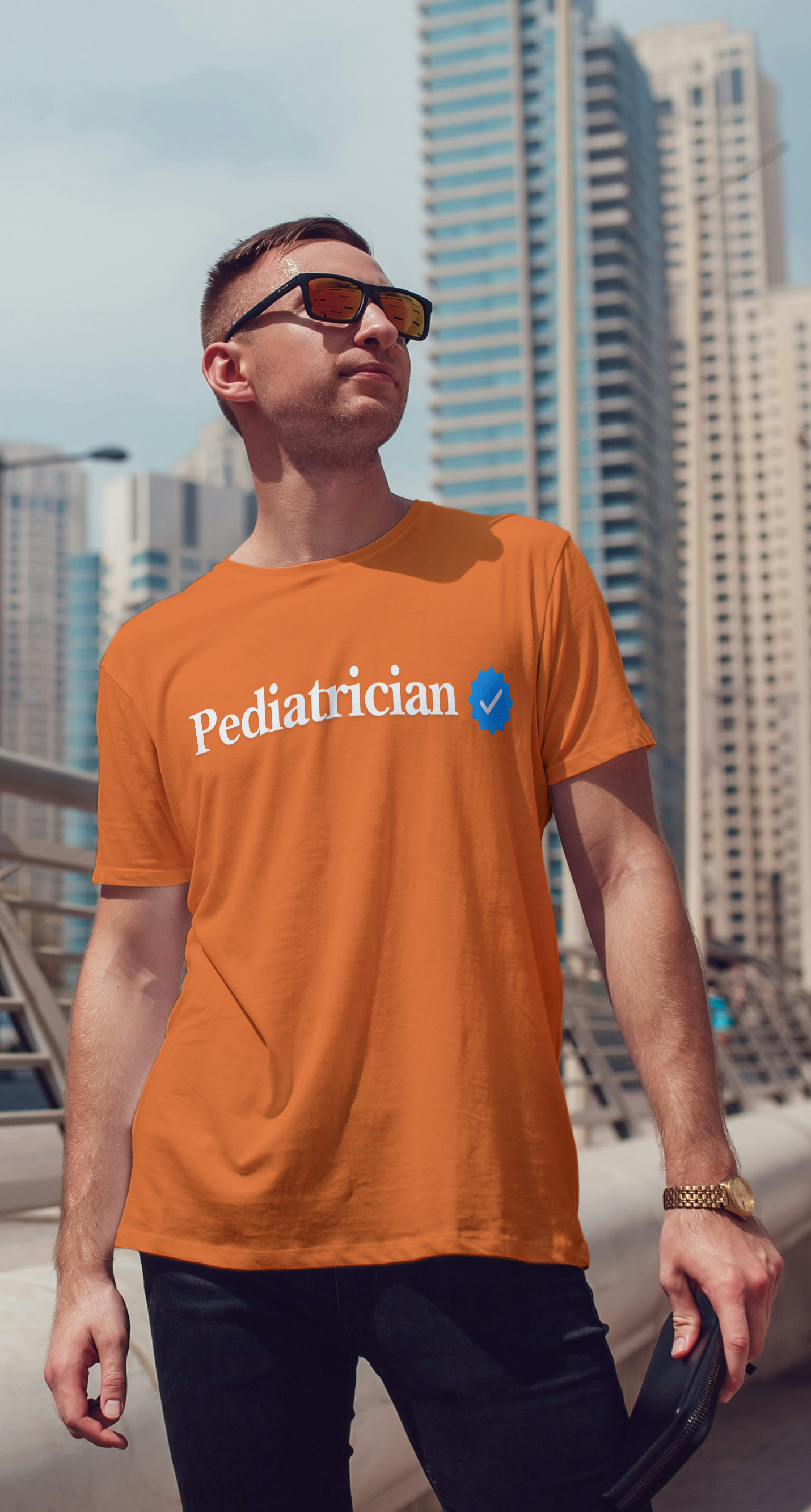 Pediatrician Men's T-shirt - Verified Collection