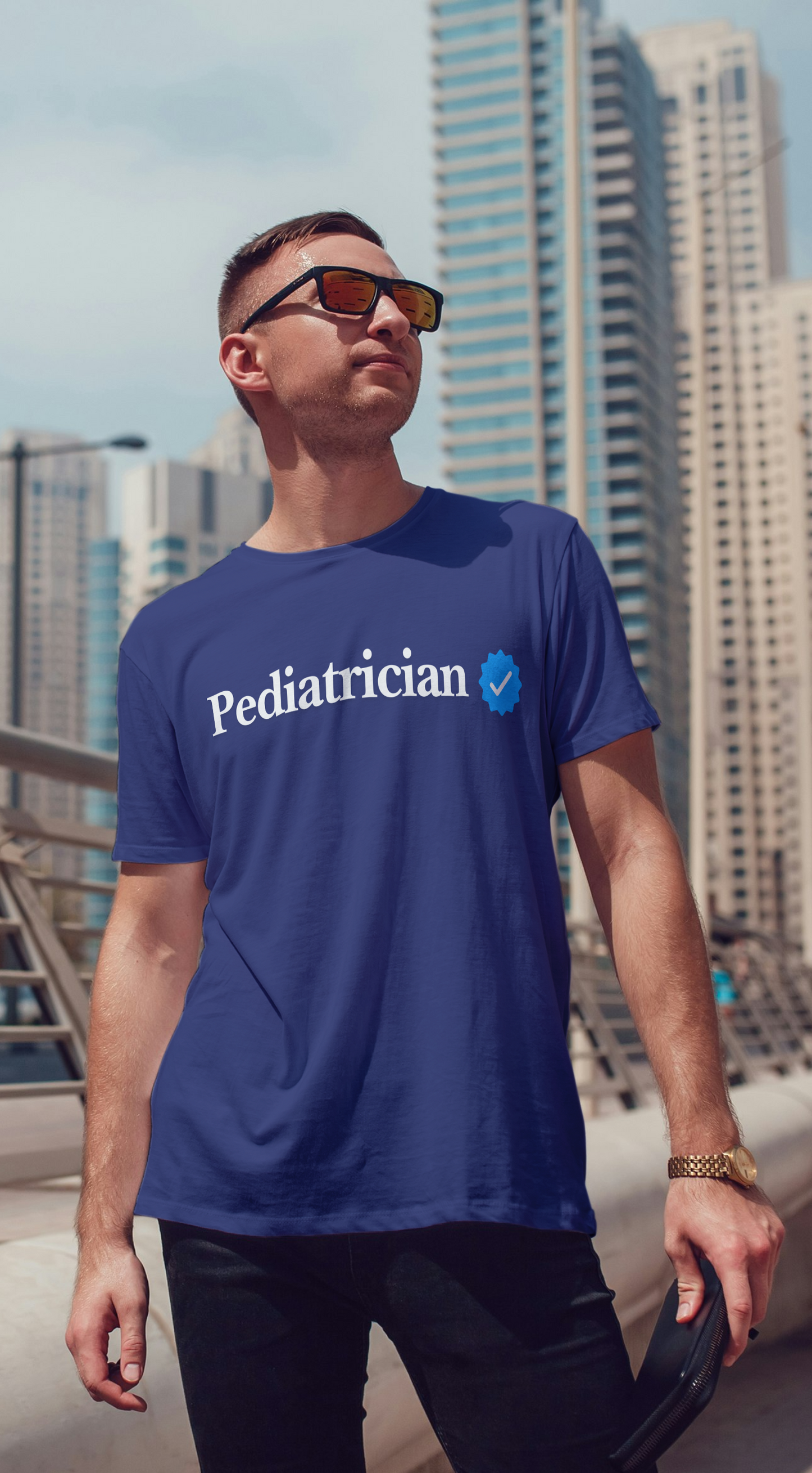 Pediatrician Men's T-shirt - Verified Collection