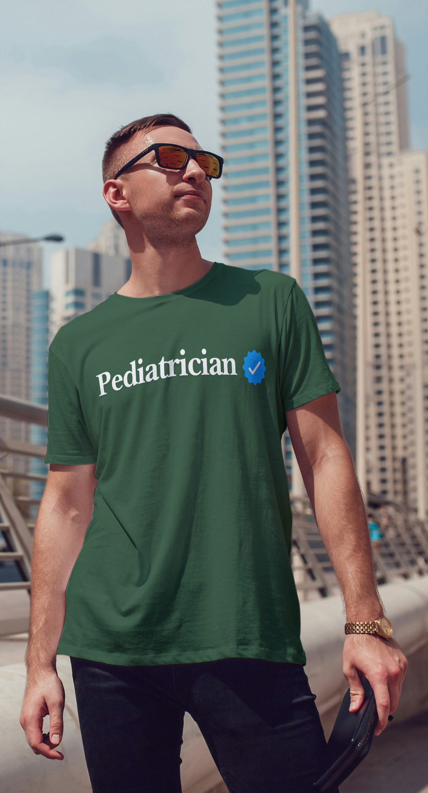 Pediatrician Men's T-shirt - Verified Collection