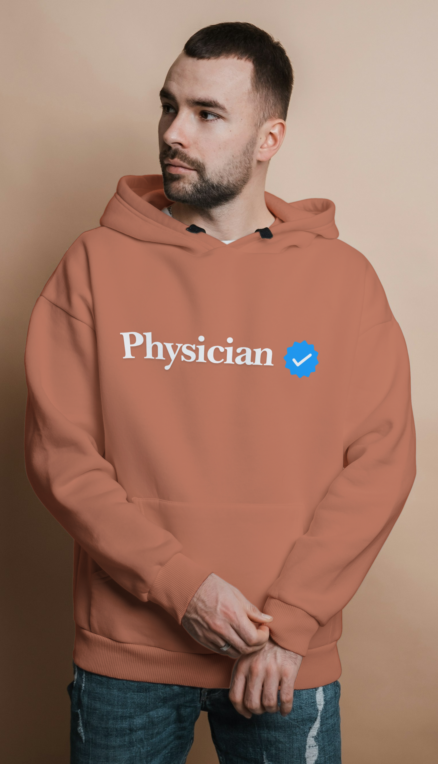 Physician Men's Hoodie - Verified Collection