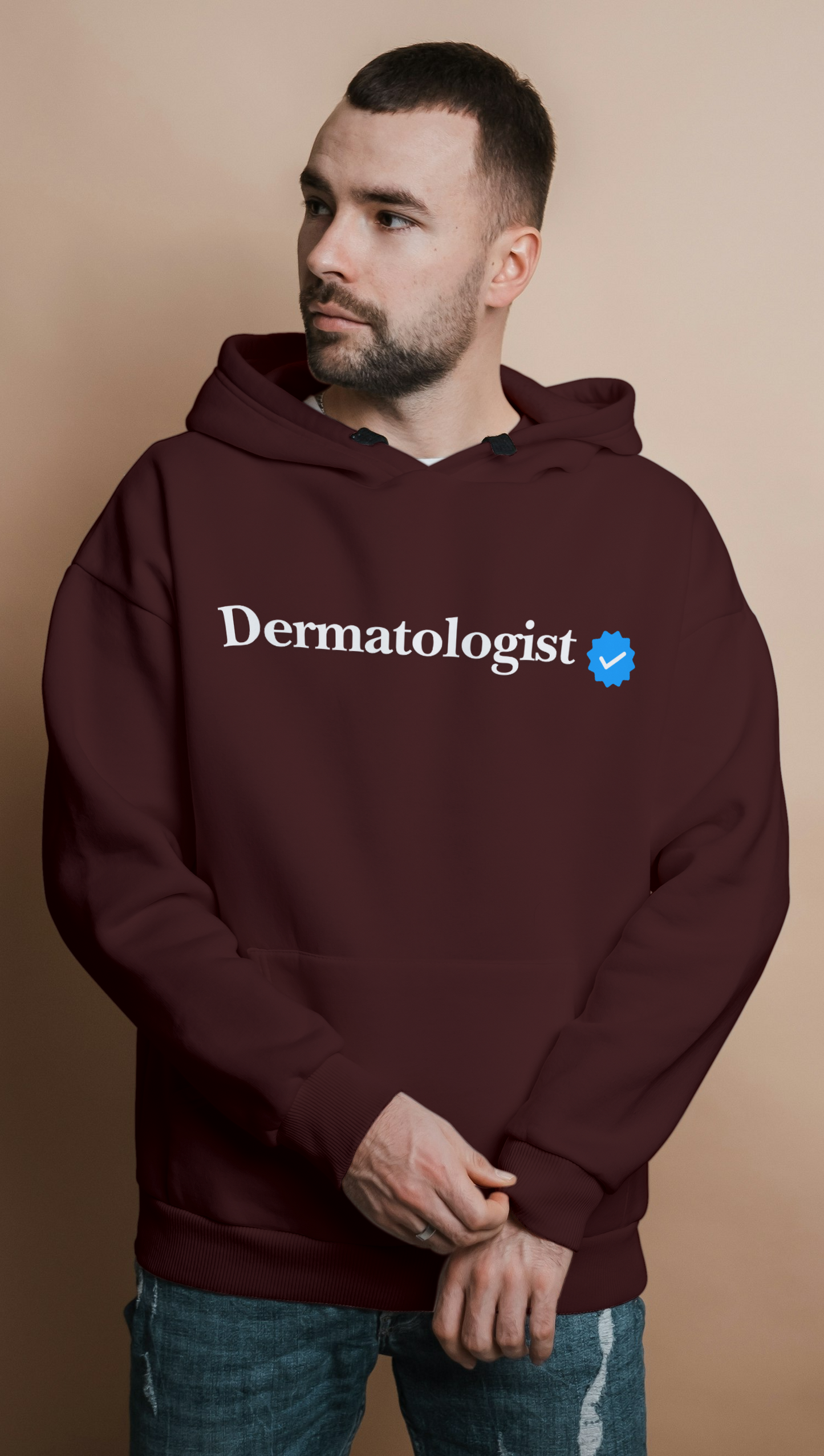 Dermatologist Men's Hoodie - Verified Collection