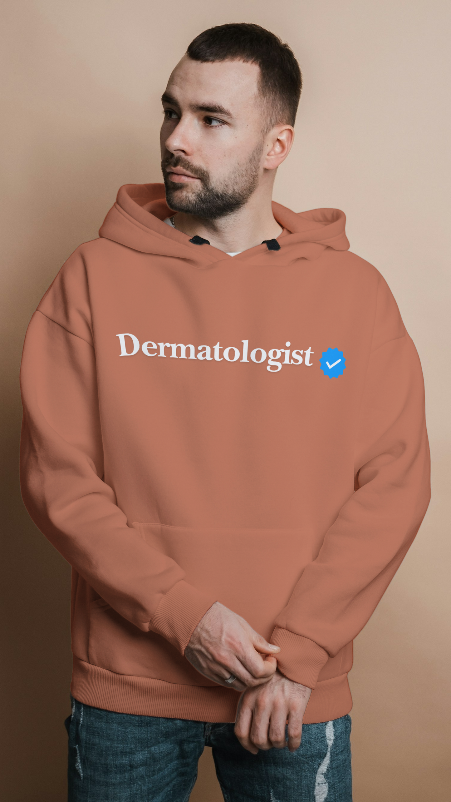 Dermatologist Men's Hoodie - Verified Collection