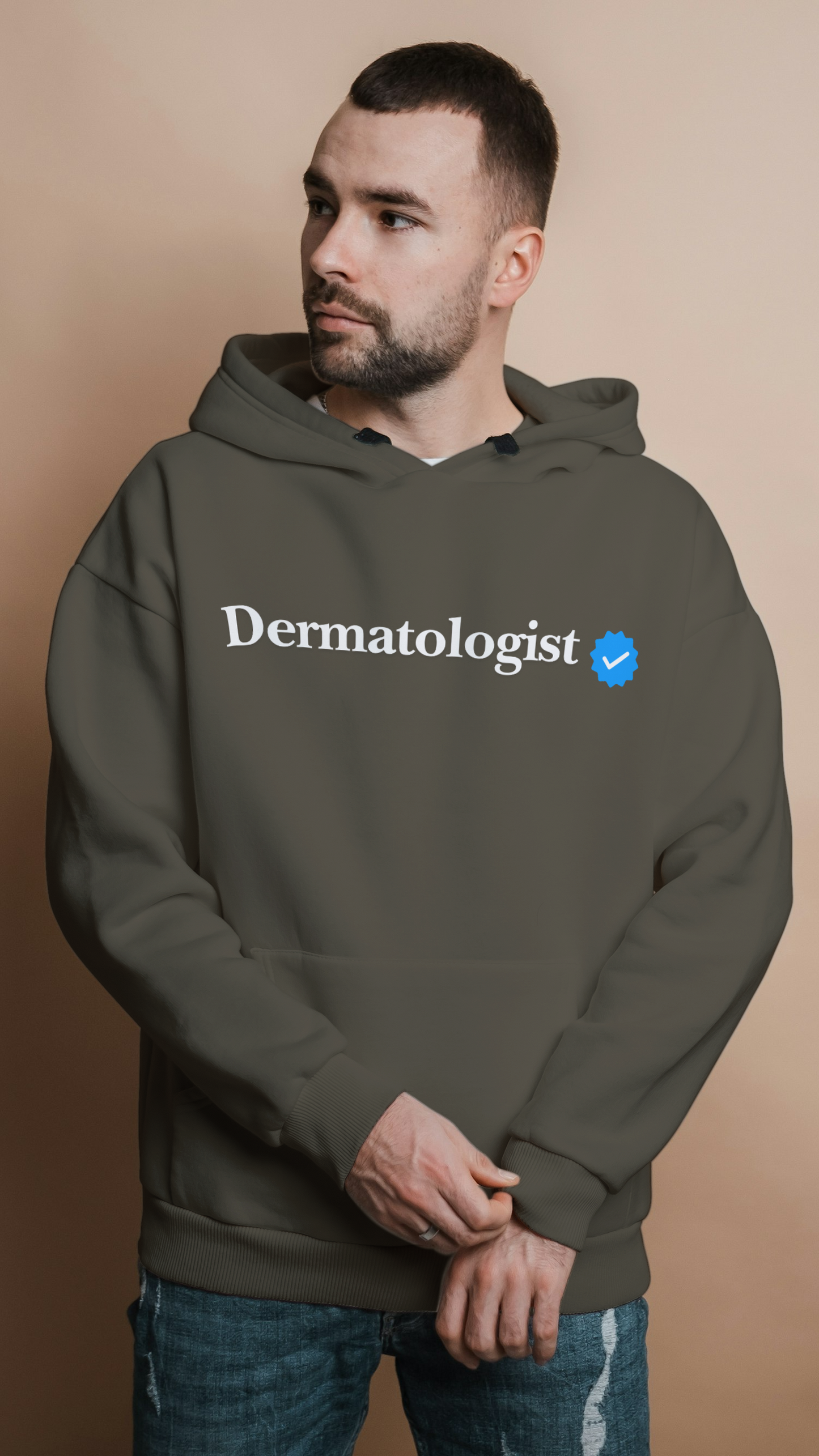 Dermatologist Men's Hoodie - Verified Collection