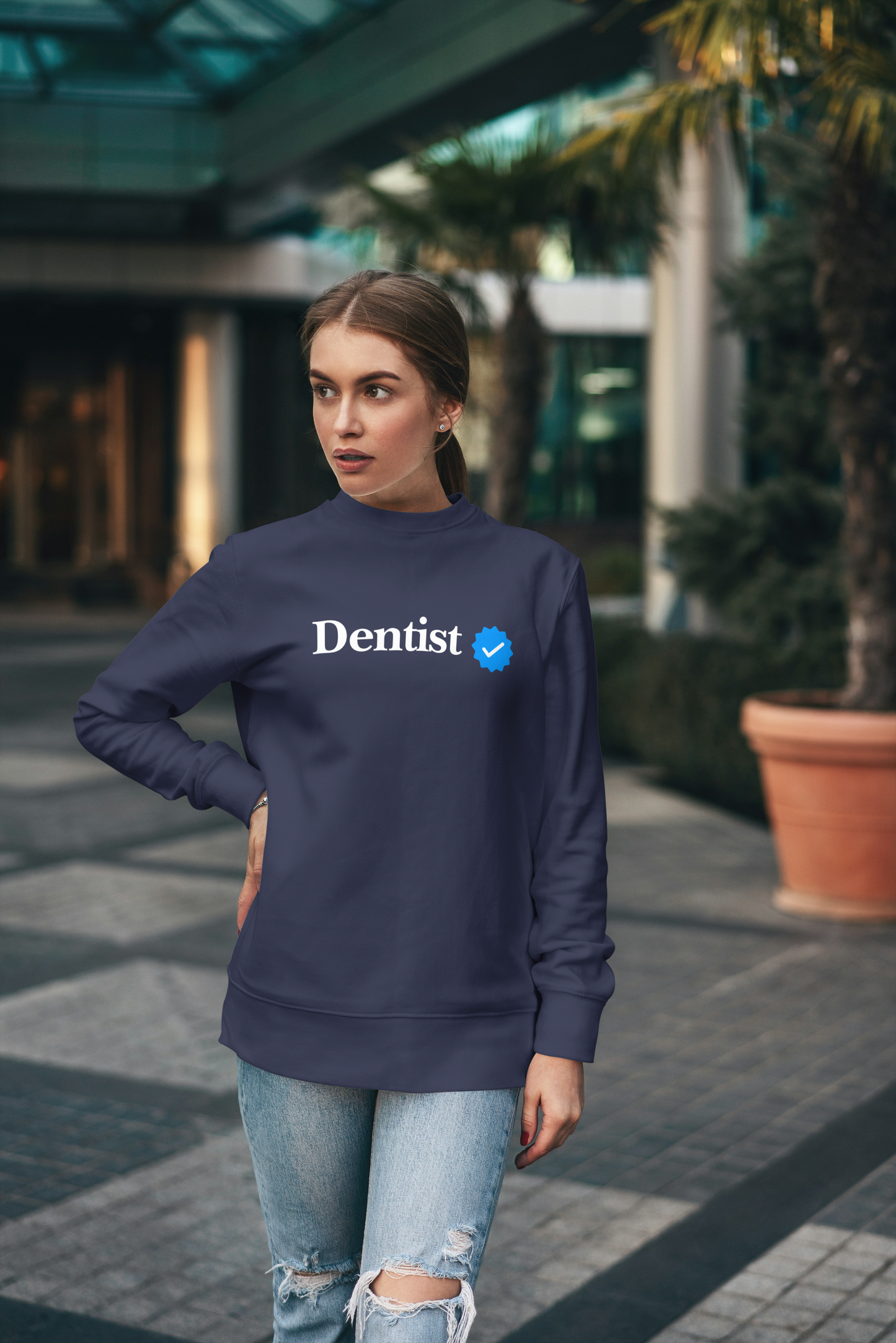 Dentist Women's Sweatshirt - Verified Collection