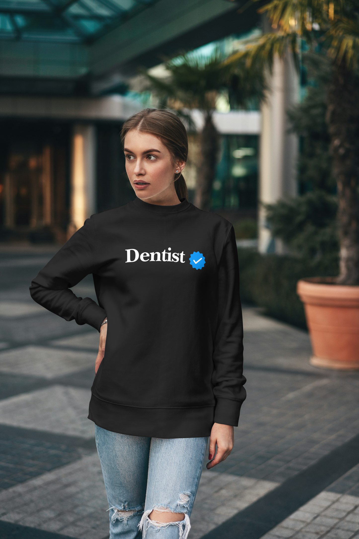 Dentist Women's Sweatshirt - Verified Collection