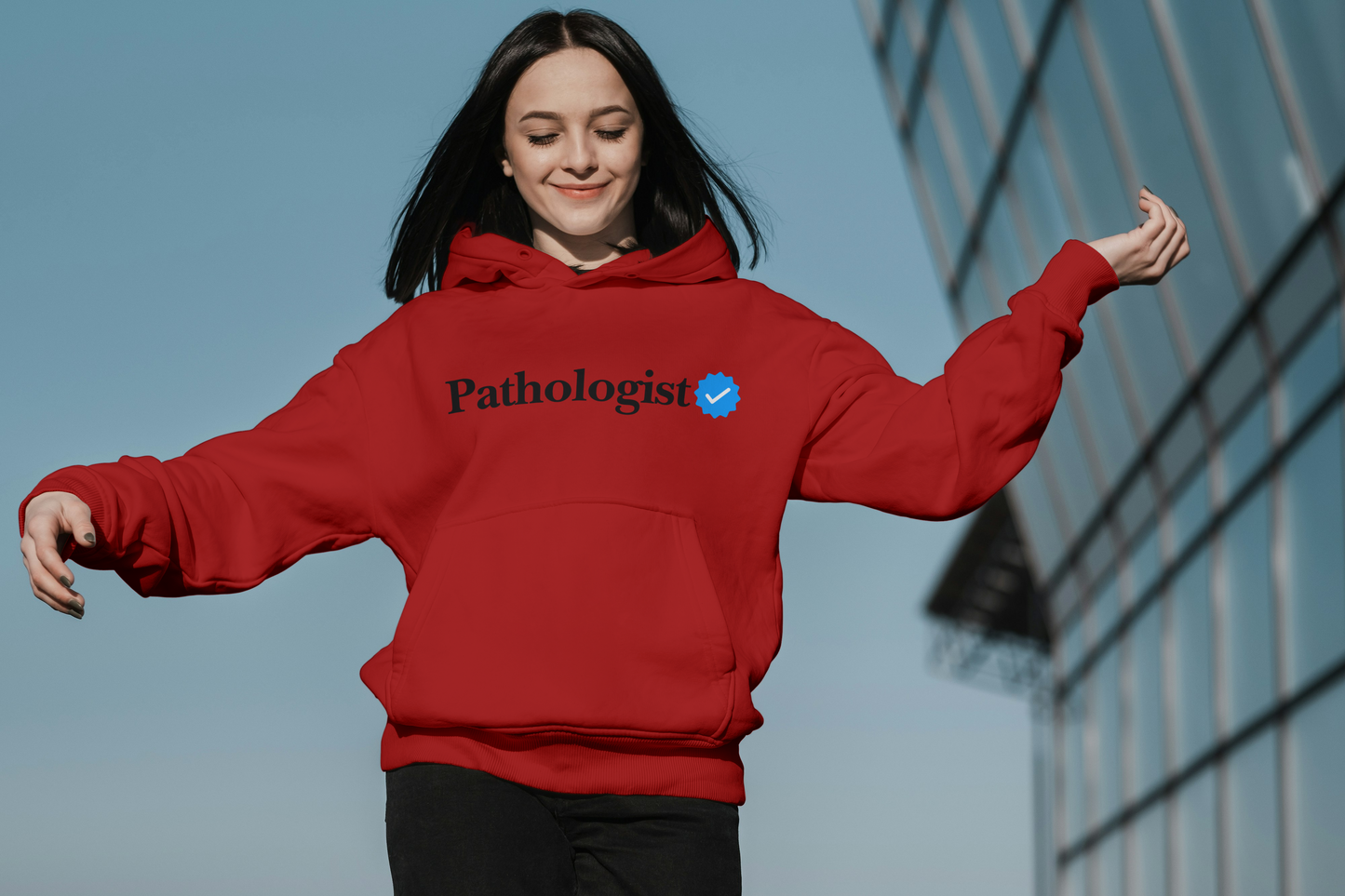 Pathologist Women's Hoodie (Black)