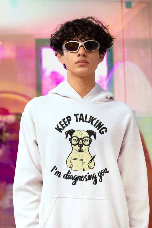 Diagnosing Dog Men's Hoodie