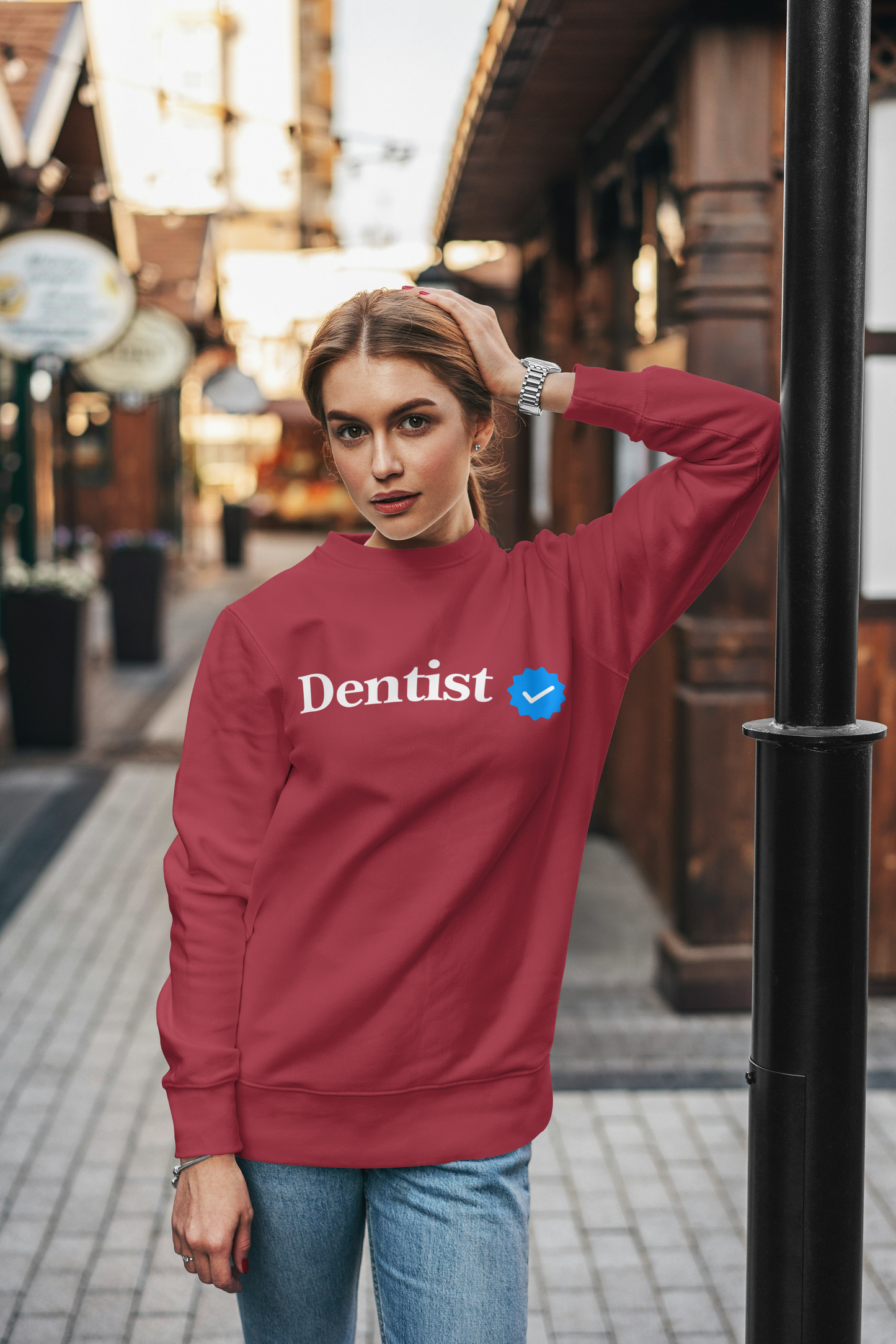 Dentist Women's Sweatshirt - Verified Collection