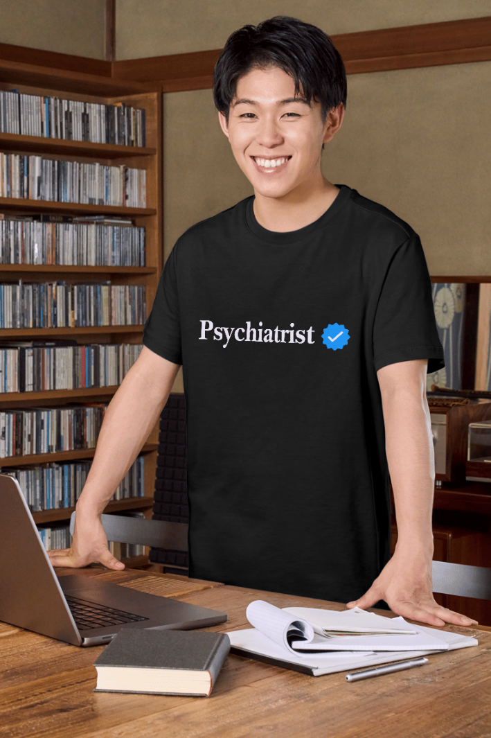 Psychiatrist Men's T-shirt - Verified Collection