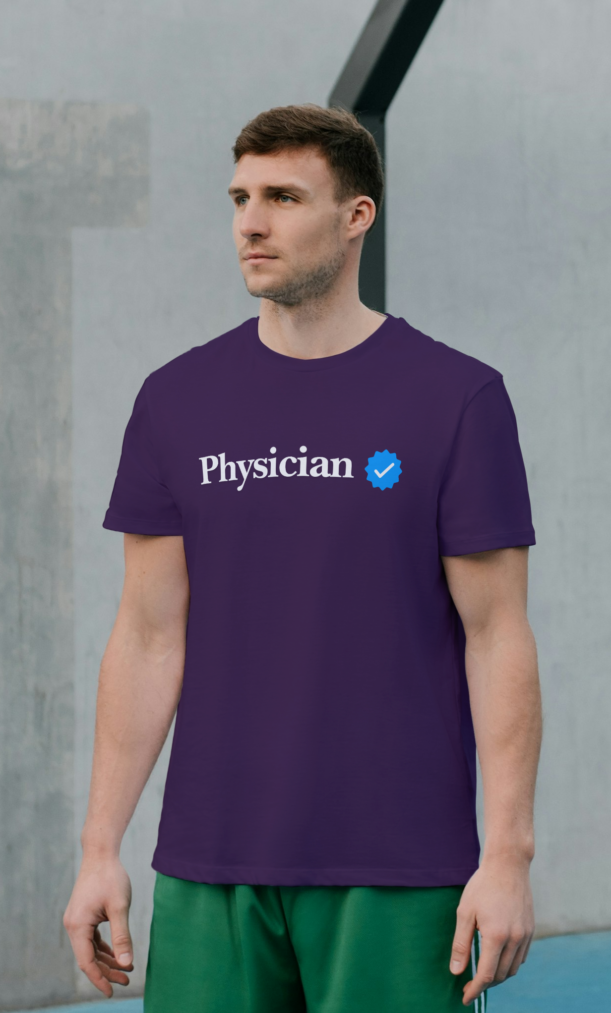 Physician Men's T-shirt - Verified Collection